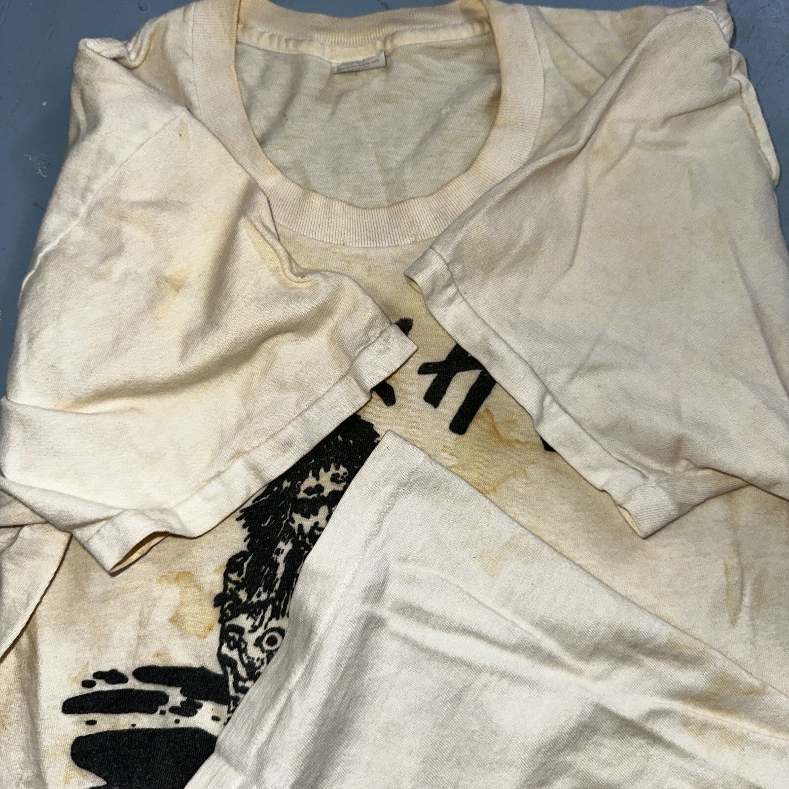 Psycho Vintage T Shirt Concert Boston Punk Grunge Nirvana 80s Band Rock Boro