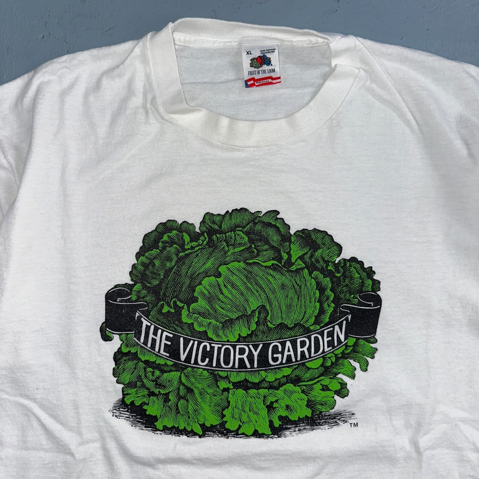 VTG Boston The Victory Garden Public Radio T Shirt Sound Garden Music Nirvana