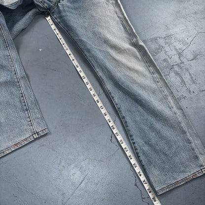 Levis 501 Vintage 80s Redline Selvedge USA XX Jeans Light Wash 1980s Act 30x29
