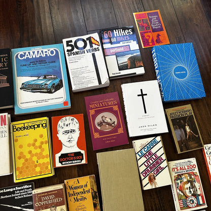 Lot 36 Cool Old Vintage Antique Rare Hardcover Random Books Green Coffee Table