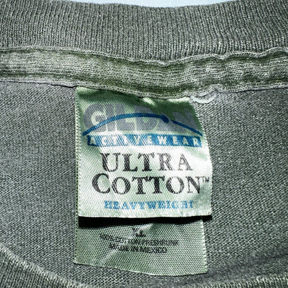 Silver Dart Lodge Y2K VTG T Shirt Cape Breton Green Gildan Embroidery XL