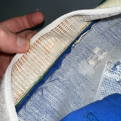 Disney Mickey Mouse Golf Vintage Blue Adjustable Hat Cap Made In The USA 80s