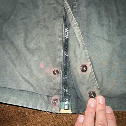 VTG 90s Nautica Reversible 90s Green Sport Jacket XL Green White Colorblock Sail