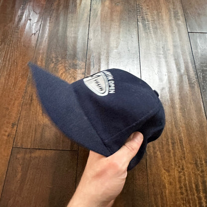 Nike Huston Open Vintage Hat Cap Snapback Navy Y2K Basic Navy Golf Hockey
