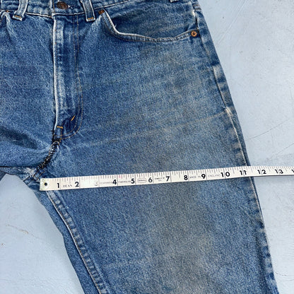 Levis 517 Vintage 80s USA Orange Tab Bootcut Flare Blue Worn Jeans Act 32x31