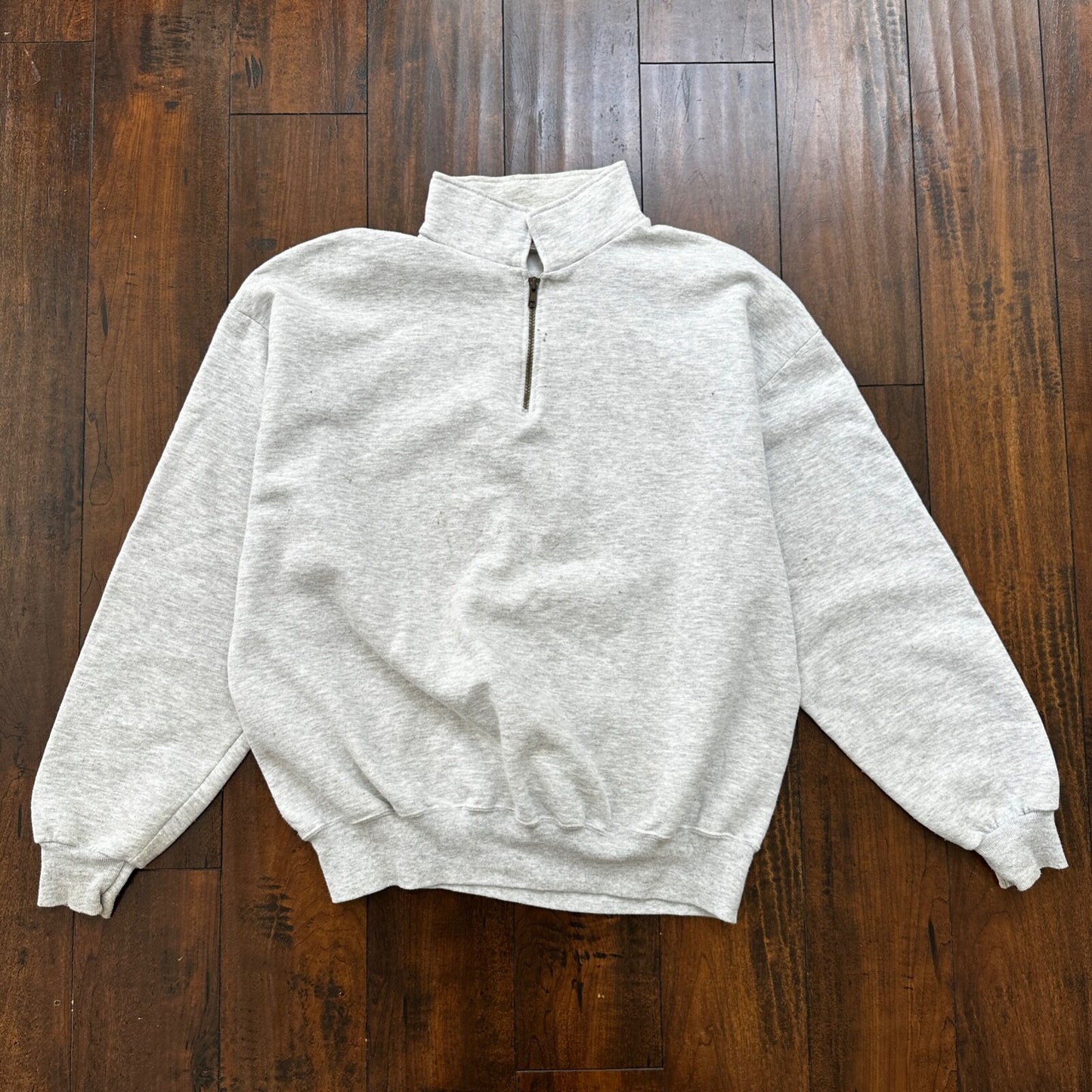 Roadster VTG Y2K Sweatshirt Quarter Zip Oregon Hot Rod Cars Racing Nascar Salem