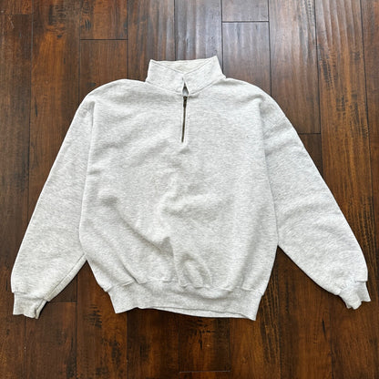 Roadster VTG Y2K Sweatshirt Quarter Zip Oregon Hot Rod Cars Racing Nascar Salem