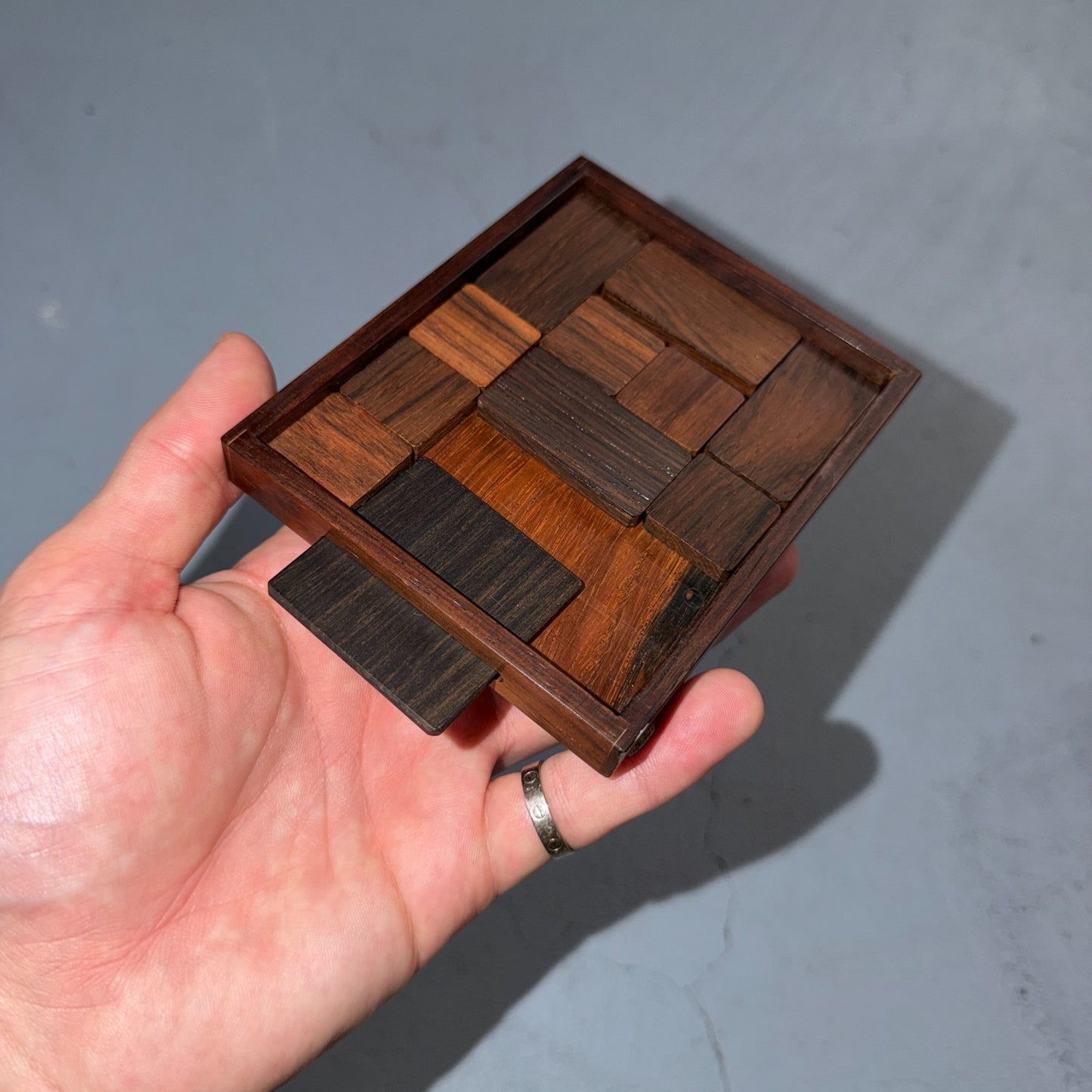 Alfred Klitgaard VTG Mid-Century Modern Rosewood MCM Game Denmark Danish Art