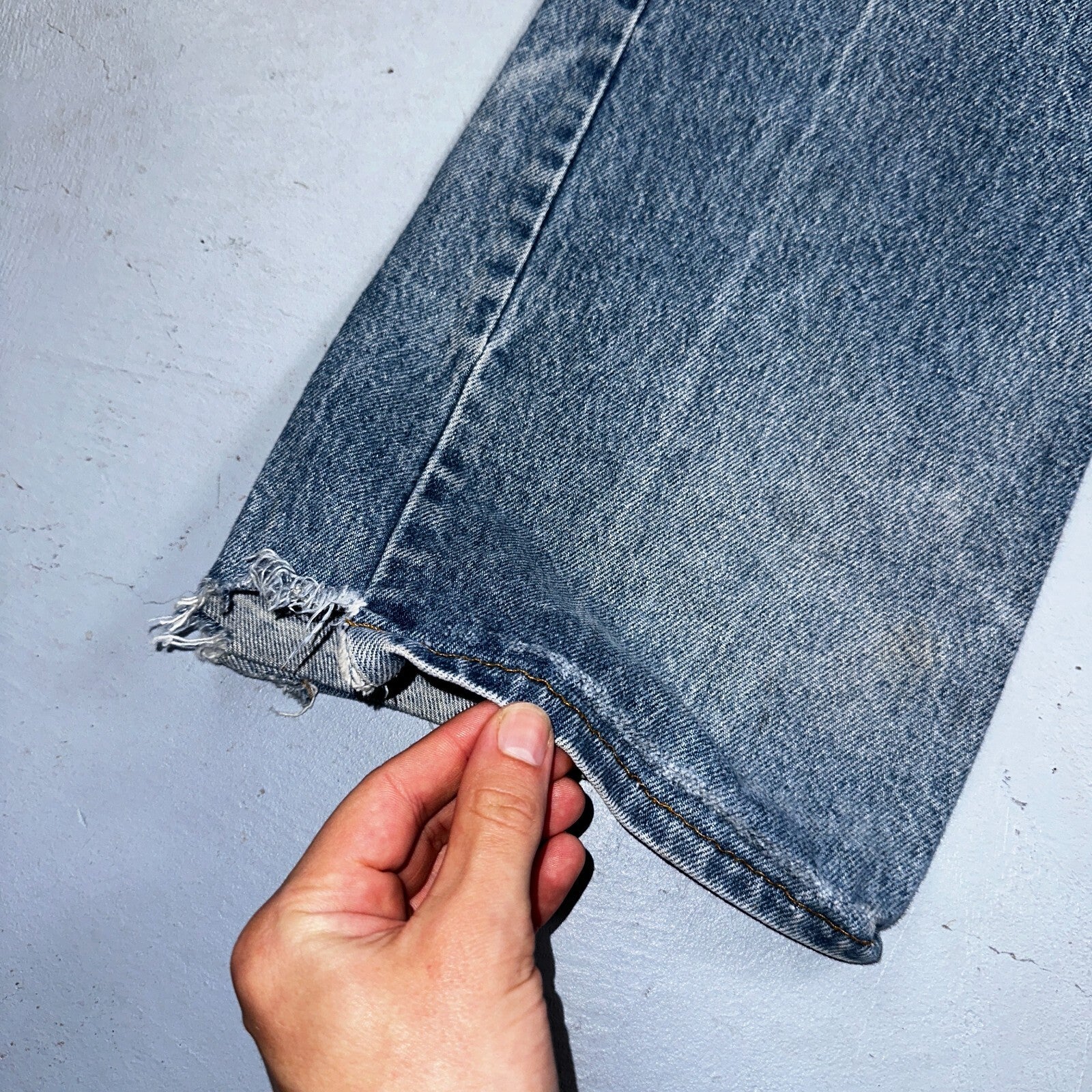 Levis 517 VTG 70s 80s 20517 Bootcut Blue Jeans Size 36x32 USA Orange Tab 33x30