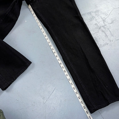 Levis 505 Vintage 90s USA Red Tab Jeans 36x30 Black Wash 1992 501 Act 36x29