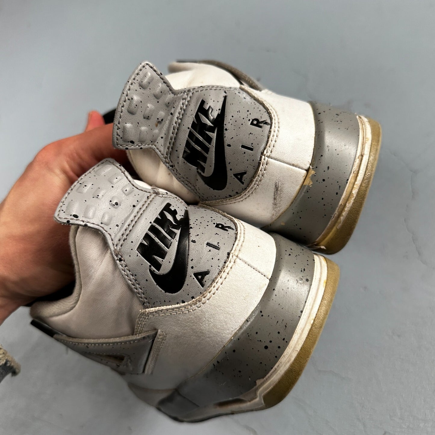 Nike Air Jordan 4 Retro GS 'Cement' 2012  836016-192  Youth Size 7Y No Box