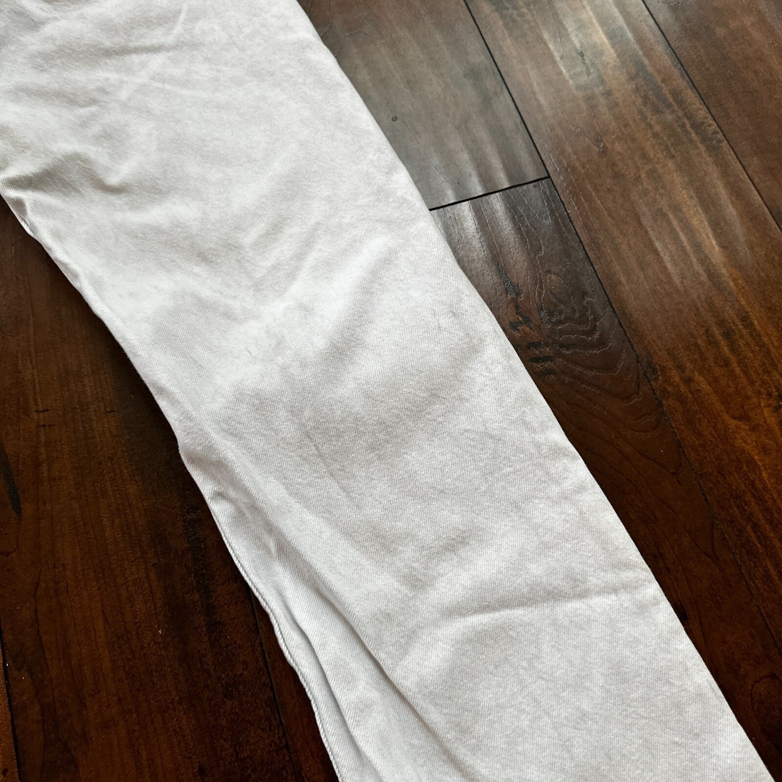 VTG USA Levis 501 Button Fly 90s Tag Jeans 80s 36x30 Act 32x29 Grey Faded White