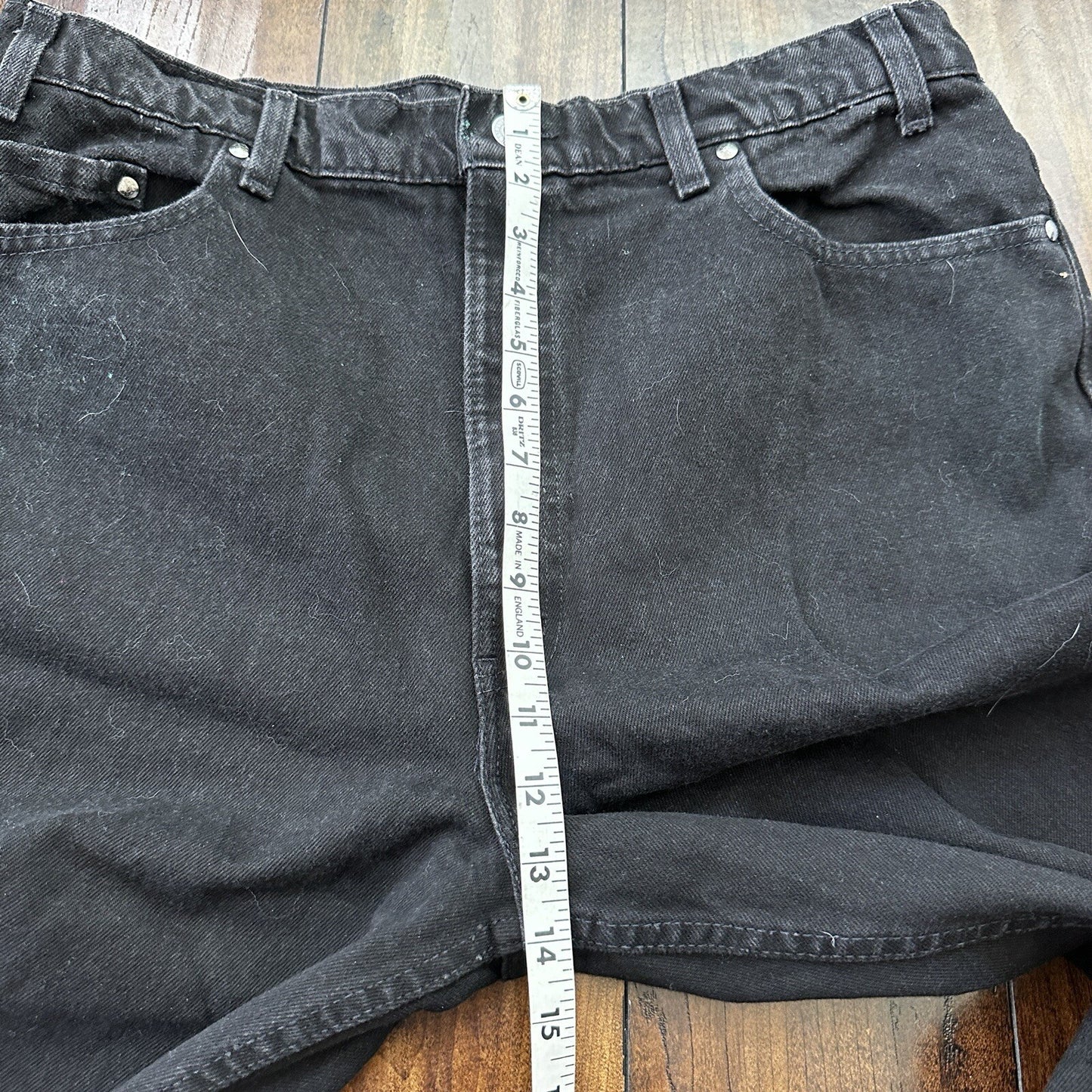 VTG Levi’s 540 Made In The USA Jeans Relaxed Fit Black 38x32 90s 501 Act 34x32