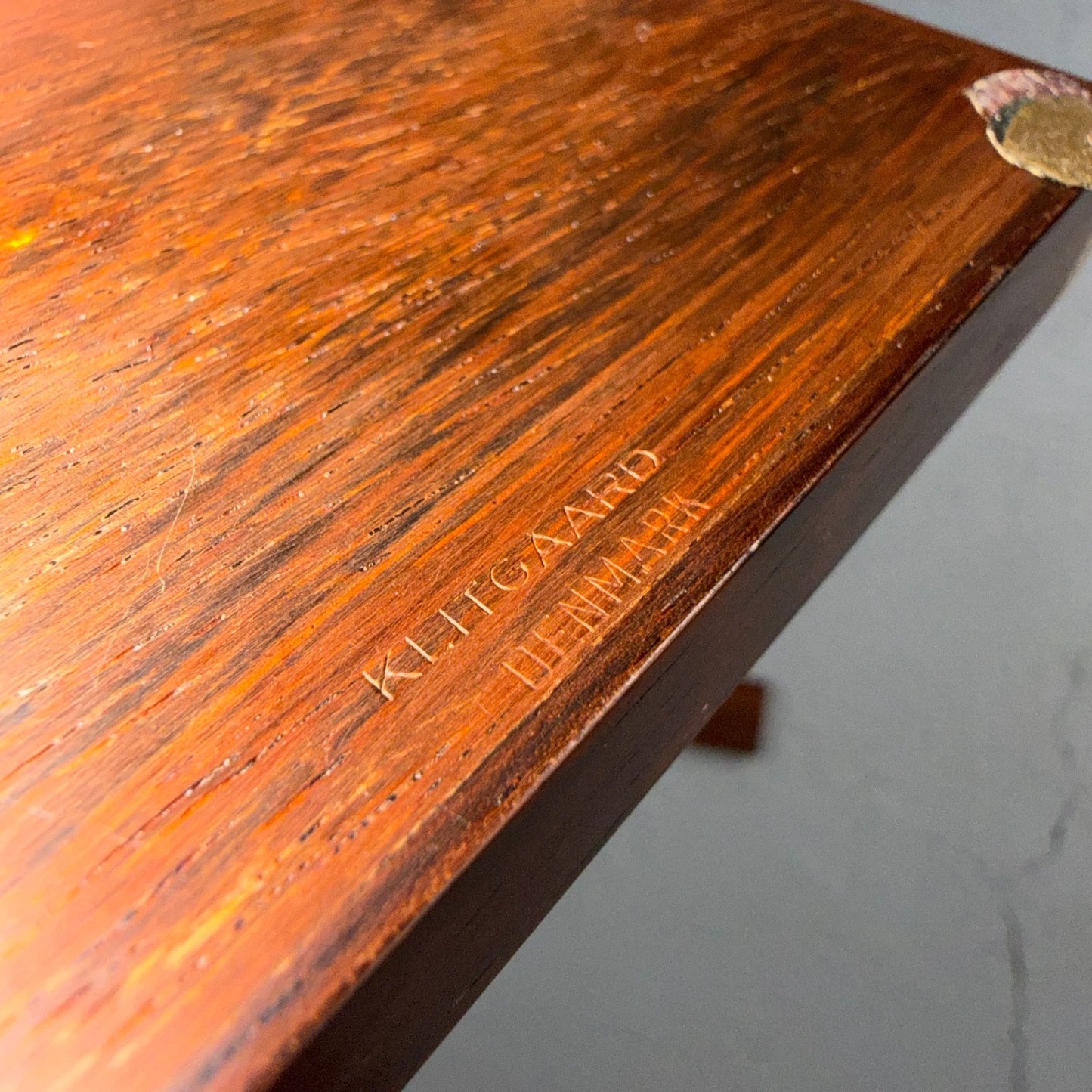 Alfred Klitgaard VTG Mid-Century Modern Rosewood MCM Game Denmark Danish Art