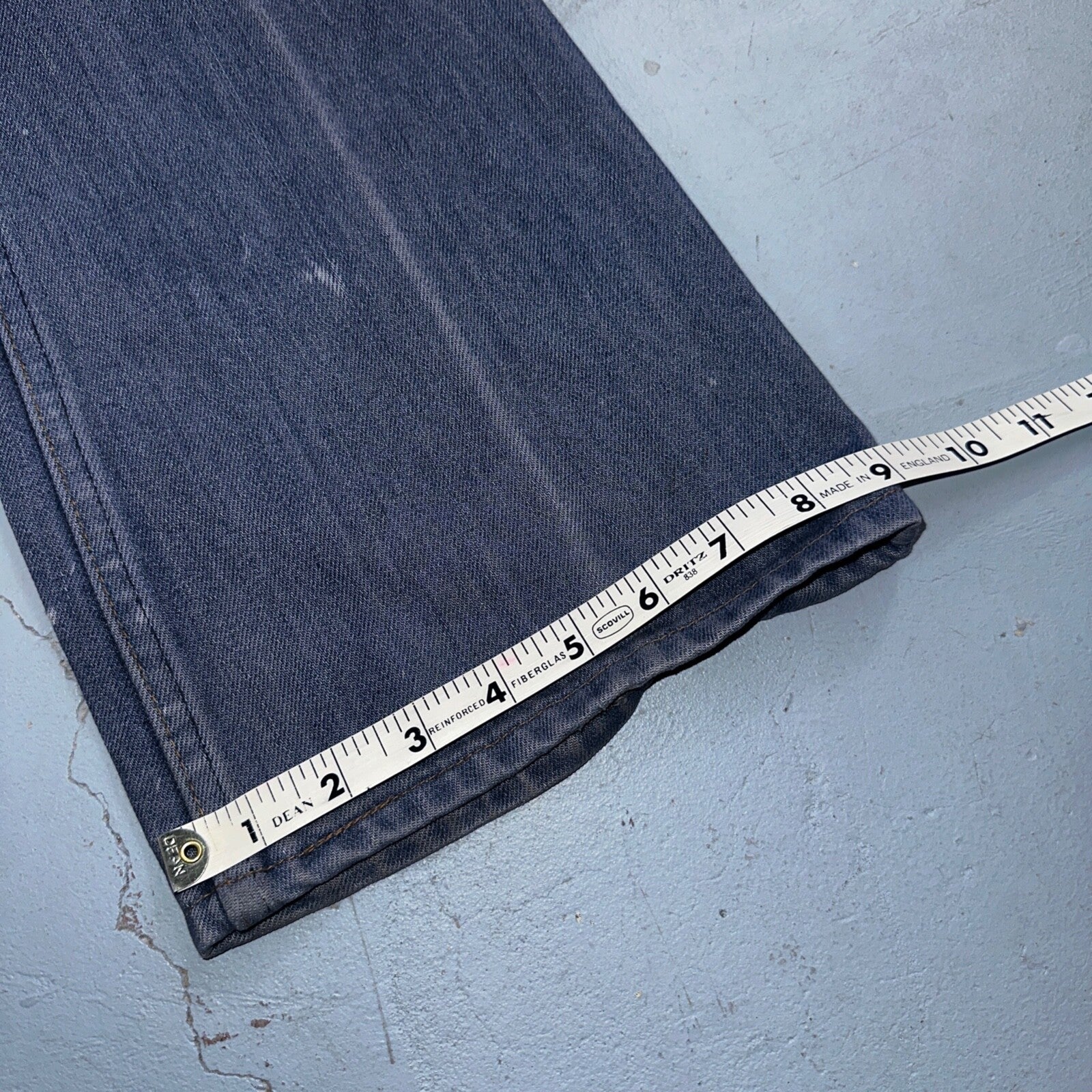 Levis 646 Vintage 70s USA Orange Tab Bootcut Flare Blue Bell Bottom Jeans 29x28