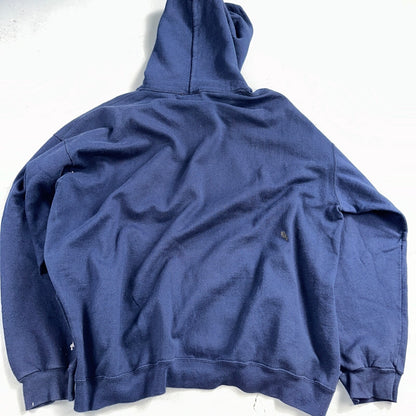 VTG Boston Red Sox Mens Hoodie Adult 2XL Socks Logo Embroidered Pullover 90s