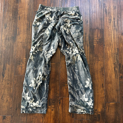 Cabelas Jeans Mens M 23x28 Green Camo Mossy Oak Outdoor Hunting Pants