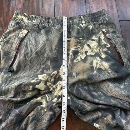 Cabelas Jeans Mens M 23x28 Green Camo Mossy Oak Outdoor Hunting Pants