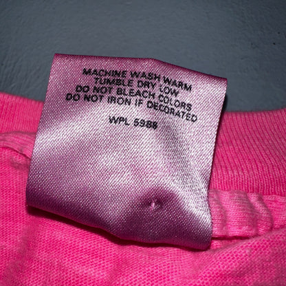 Corvette Hot Pink Oneita VTG T Shirt 80s Chevrolet Hot Girls Bikini Racing Cars