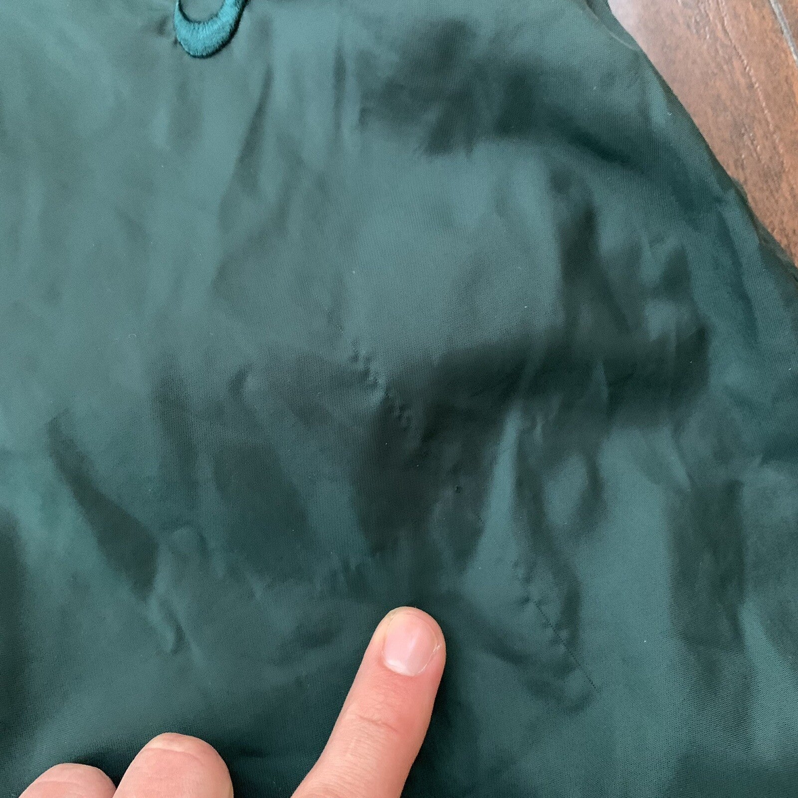 Vintage Nike Warm Up Track Soccer Pants Basic XL Green 90s Essential 80s Jogger