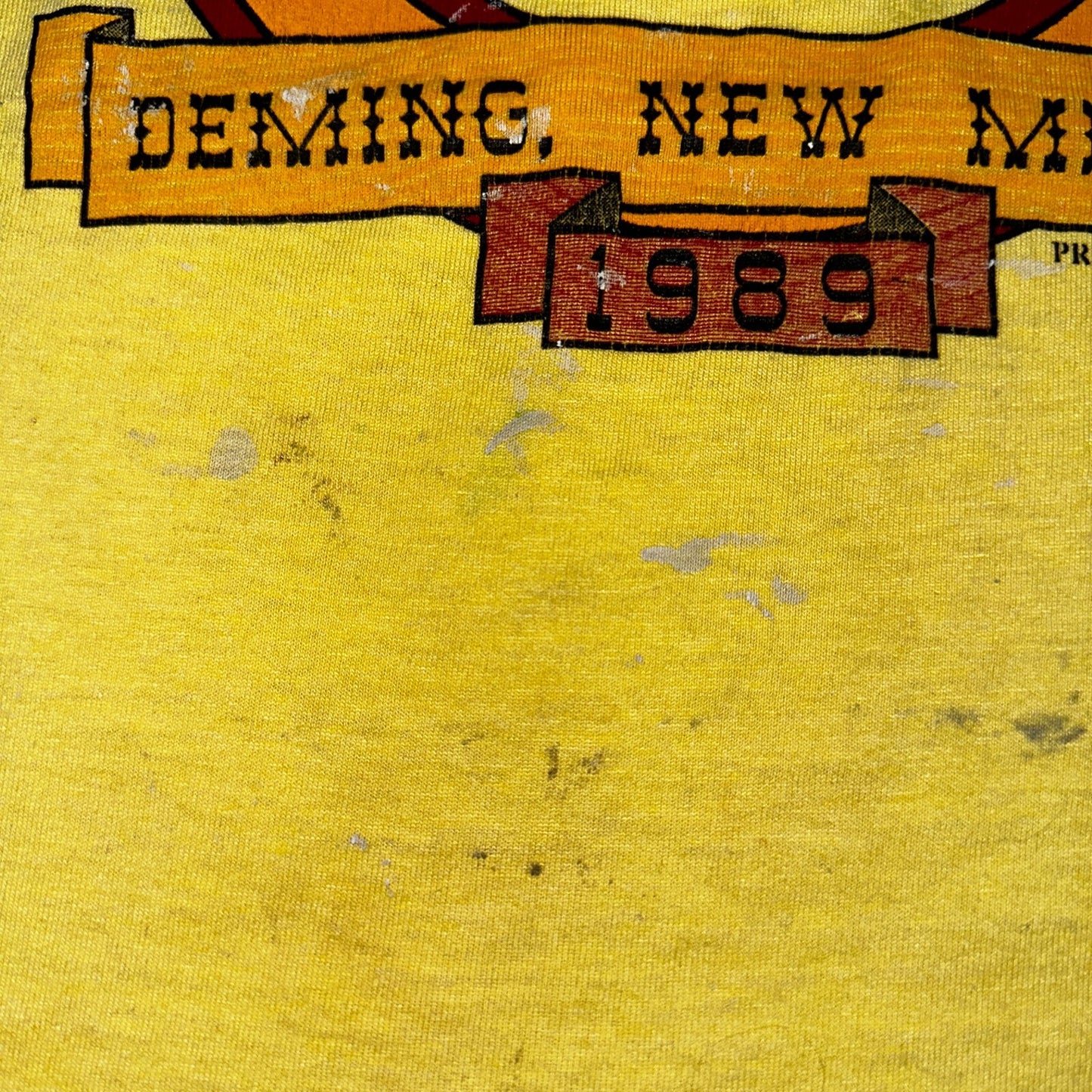 Great American Duck Race VTG T Shirt Deming New Mexico 1989 80s Cute USA