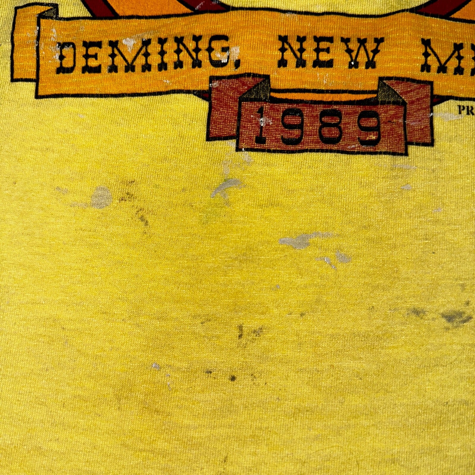Great American Duck Race VTG T Shirt Deming New Mexico 1989 80s Cute USA