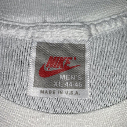 Nike Vintage T Shirt Mens XL Gray Tag Basketball Clinic Jordan Whistle Cool Play