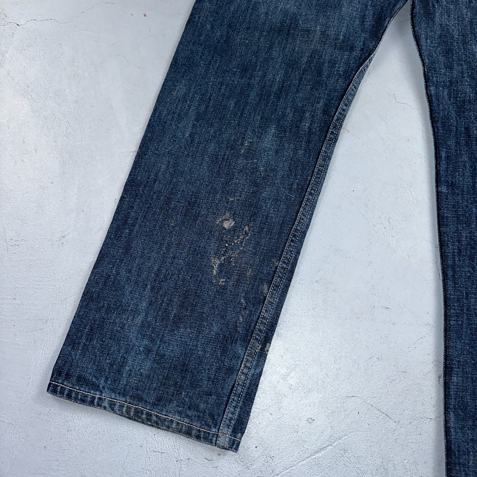 Levis 501 Vintage Y2K XX Straight Leg Jeans Blue Med Wash 38x32 Act 35x29