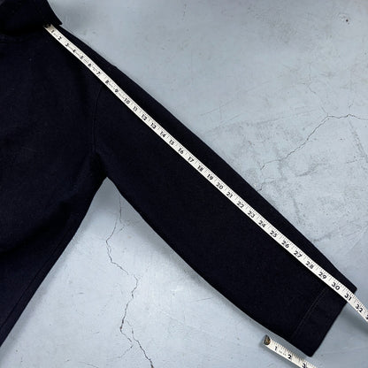 Rare Vintage 60s Blacks Greenock Military Smock Made In France Jacket Wool Navy