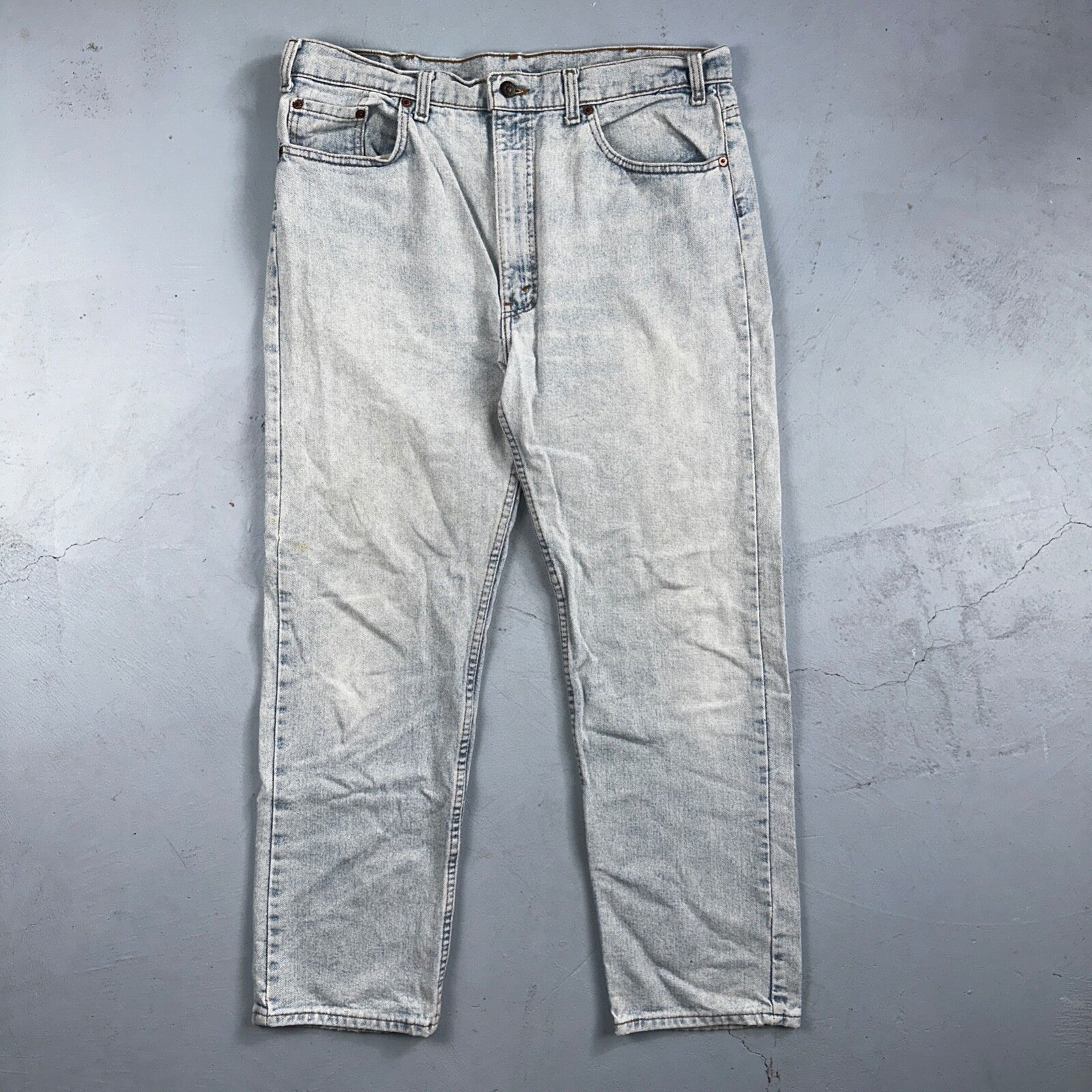 Levis 505 Vintage 90s USA XX Jeans Blue 501 Light Wash 38x30 Act 36x28