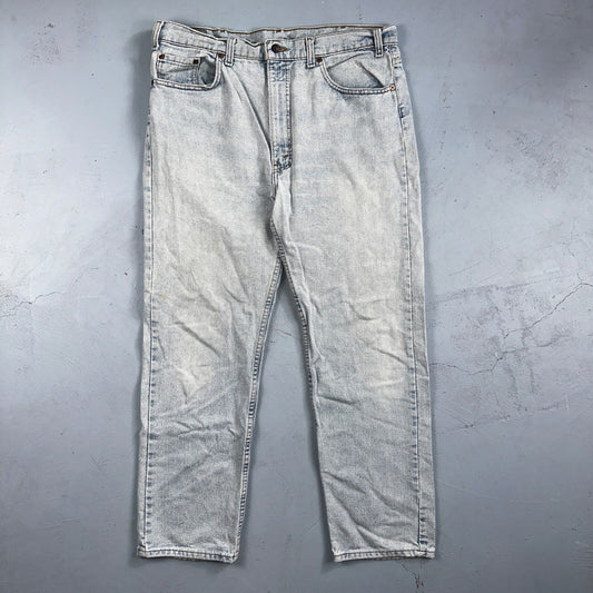 Levis 505 Vintage 90s USA XX Jeans Blue 501 Light Wash 38x30 Act 36x28