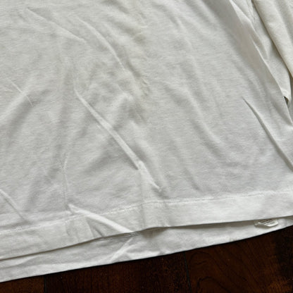 Jockey XL USA Vintage T Shirt Single Stitch lot of 2 White Maroon 1990s 90s Golf