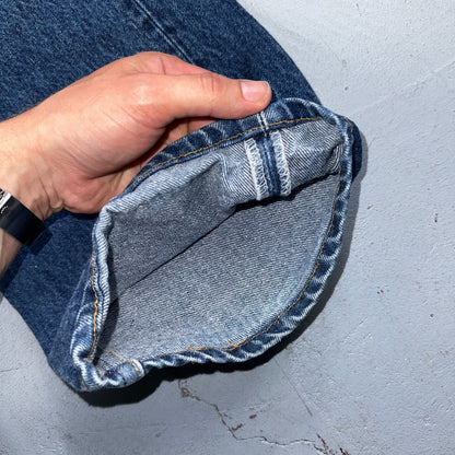 Levis 501 Vintage 80s USA XX Straight Leg Jeans Blue Med Wash 42x33 Act 37x28