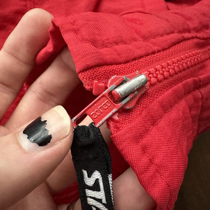 Vintage 90s 80s Nebraska Huskers Full Zip Starter Jacket Puffer Men's Large NCAA