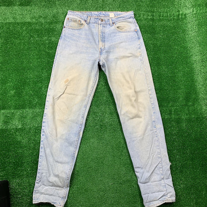 Levis 550 Vintage 90s Tapered Leg XX USA Jeans 34X36 Relaxed Fit Light Act 31x35