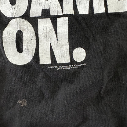 Not Now The Game Is On Vintage T Shirt Football Sports Wife Jokes Humor Thrashed