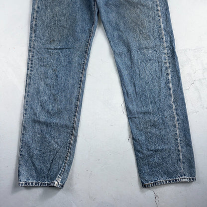 Levis 501 Vintage 90s XX Straight Leg Jeans Y2K Med Wash 36x34 Act 34x33