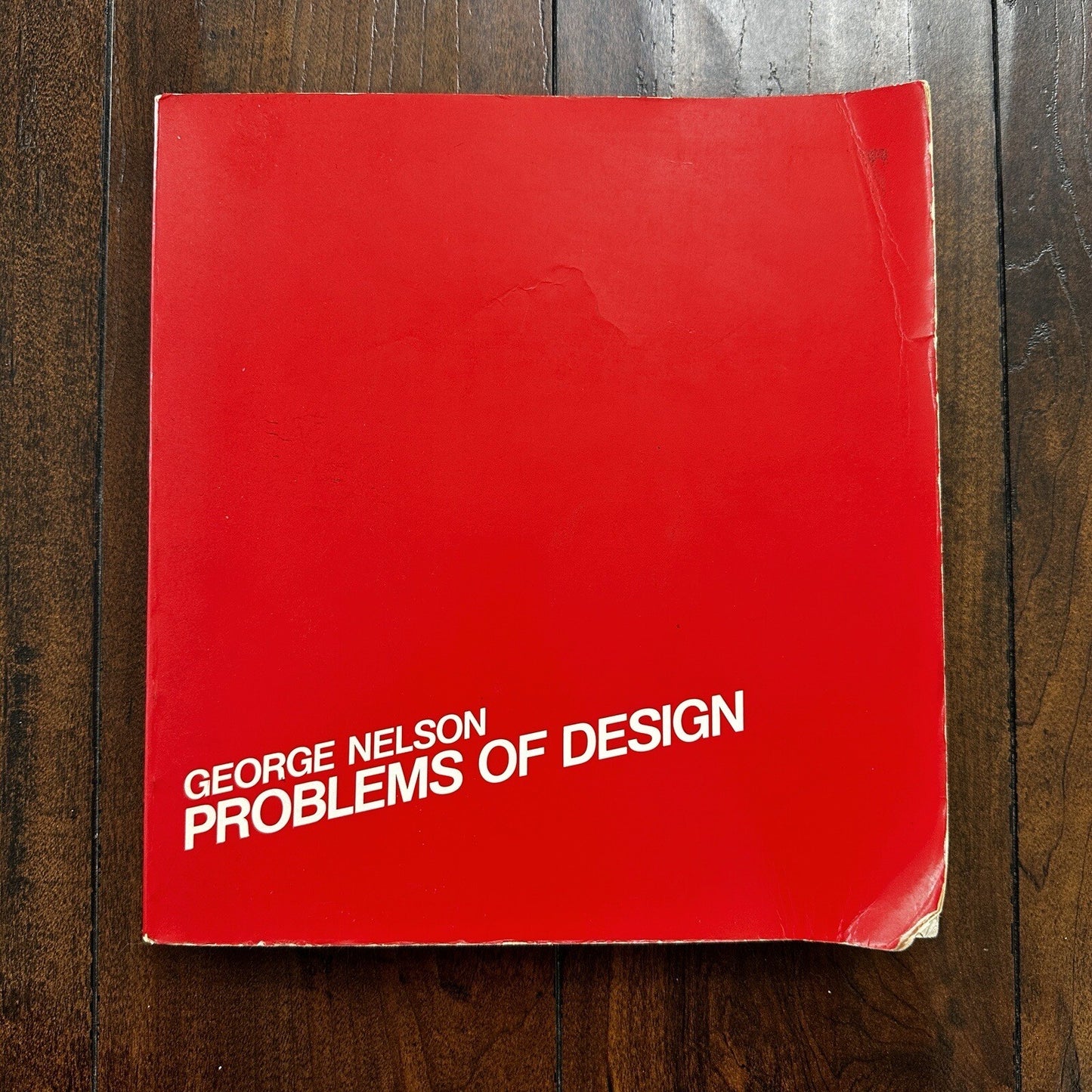 George Nelson Problems Of Design Red Softcover Book Text Art MCM Eames Rare 1979