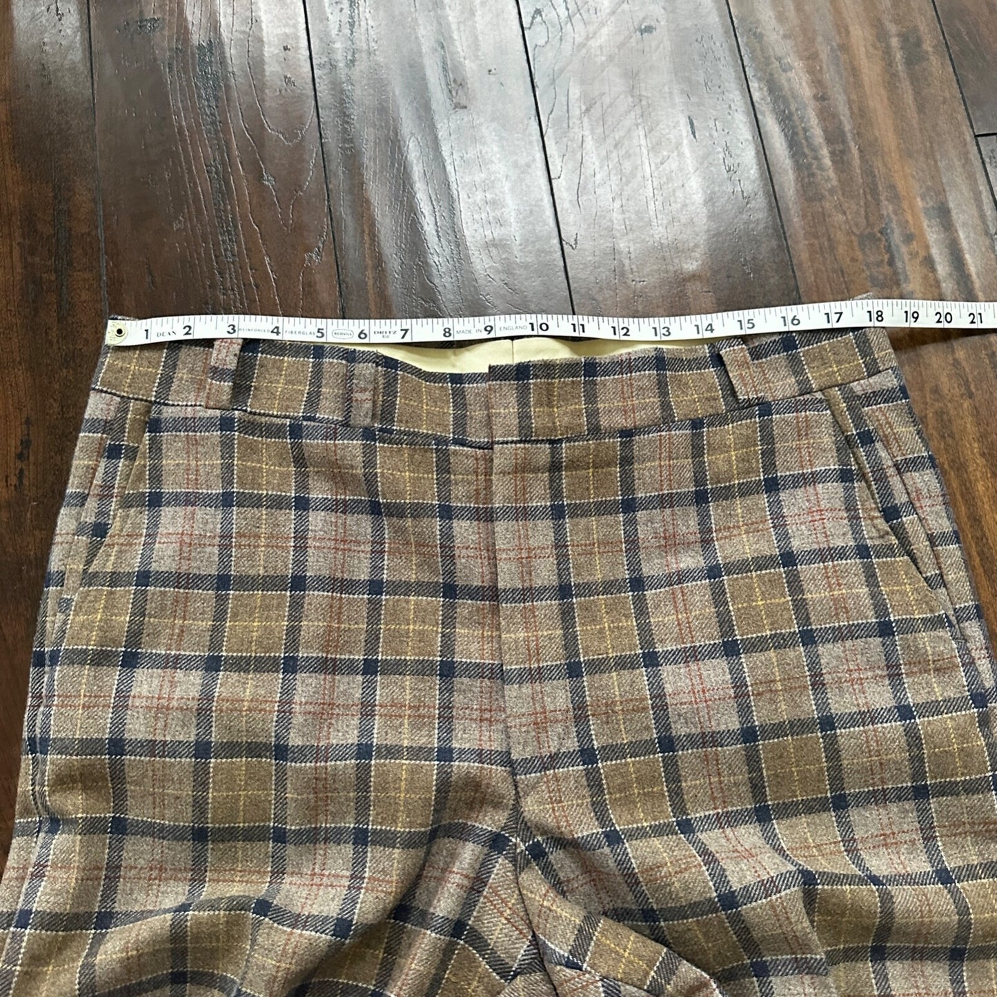 1960s 1970s Brown Sport Jacket VTG Mens Suit 44 36x28 Rockabilly Checkerboard