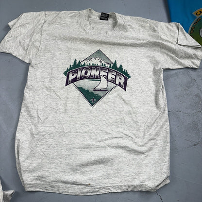 Vintage Oregon T Shirt Lot Of 8 Portland Camp Hike Travel 90s Single Stitch OTC