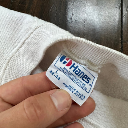 VTG 90s World Class Ski L Pullover Sweatshirt Crewneck Squirrel Mountain 80s