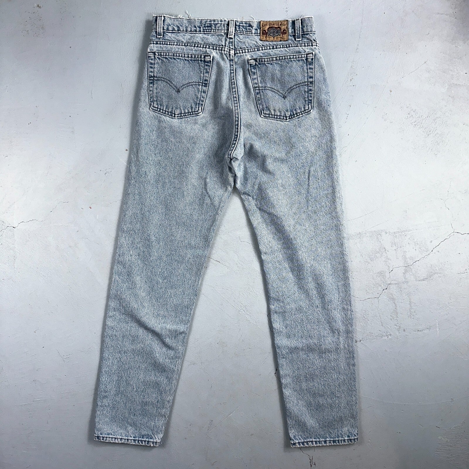 Levis 525 Silver Tab USA Vintage 90s Skater Jeans Light Wash Act 32x32 Act 30x30