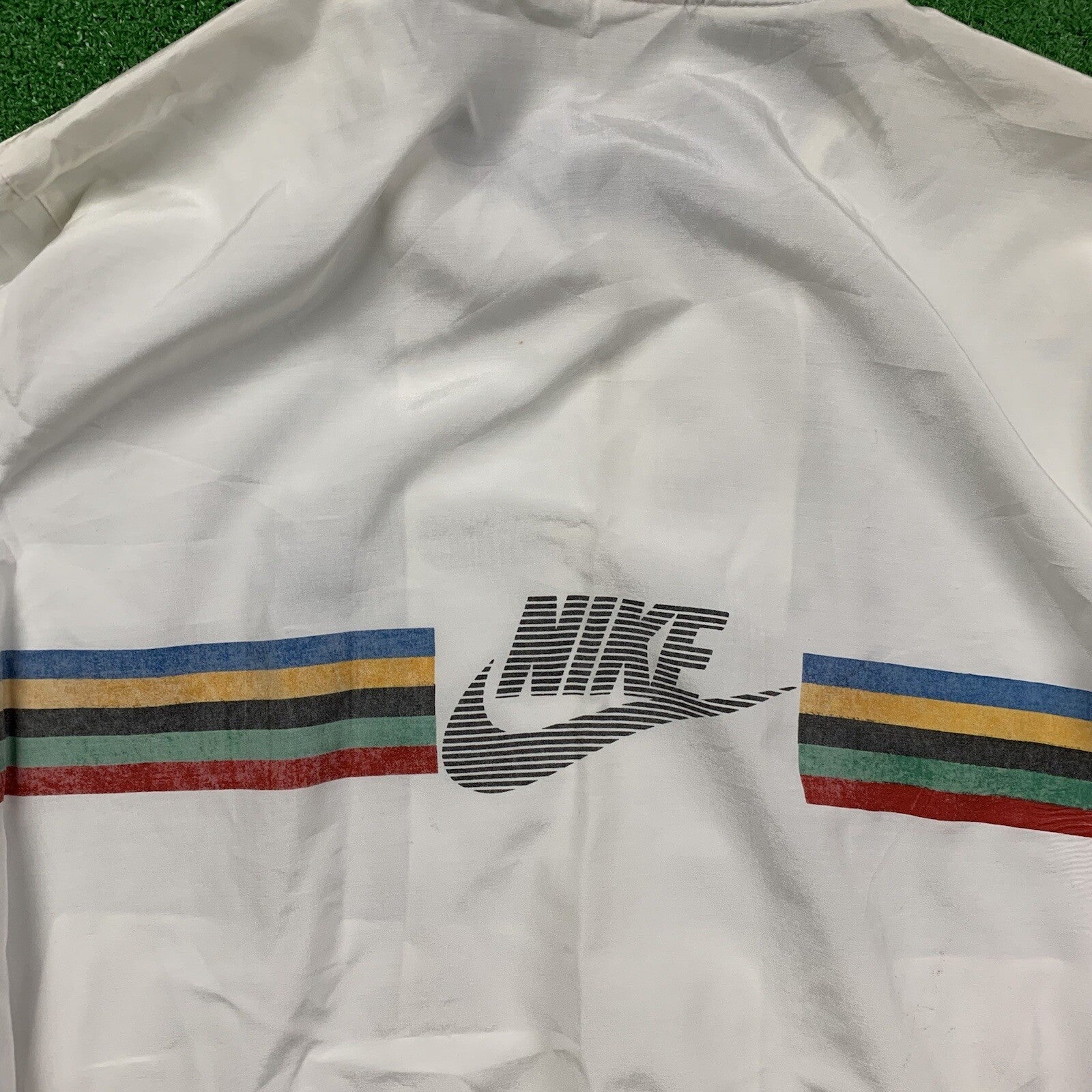 1988 Vintage Nike Windbreaker Olympics Jacket 90s Running Track South Korea Rare
