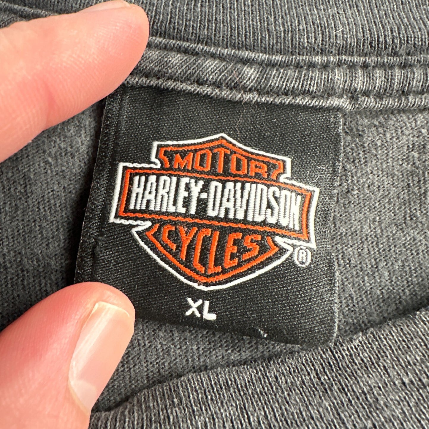 Harley Davidson Washington DC VTG T Shirt Motorcycle Bike Graphic Y2K Ride 3D