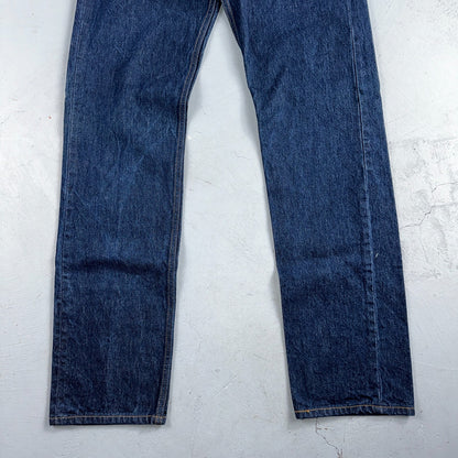 Levis 501 Vintage Y2K 90s XX Straight Leg Jeans Blue Dark Wash 36x40 Act 34x35