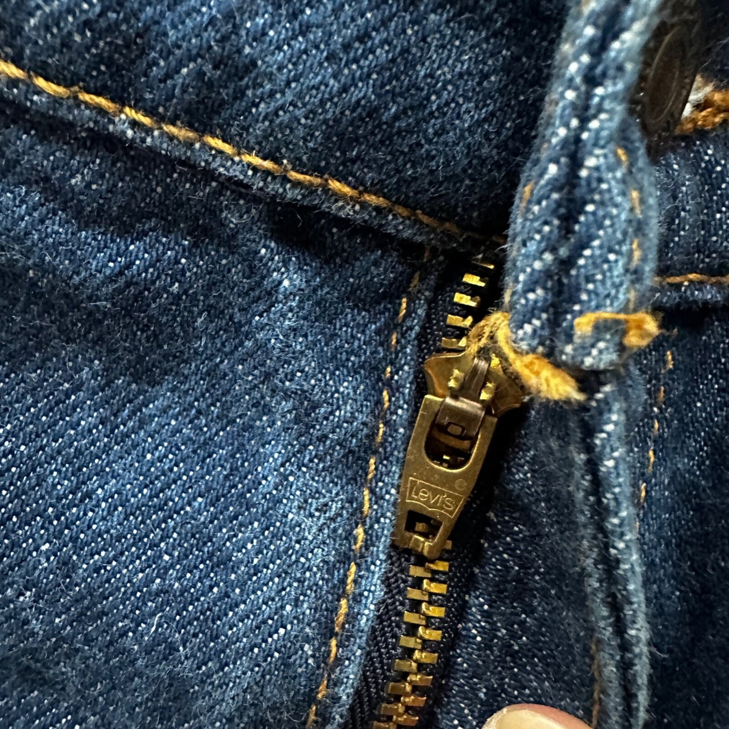 Levis 517 Vintage 90s USA Orange Tab Bootcut Flare Blue Jeans 38x30 35x29