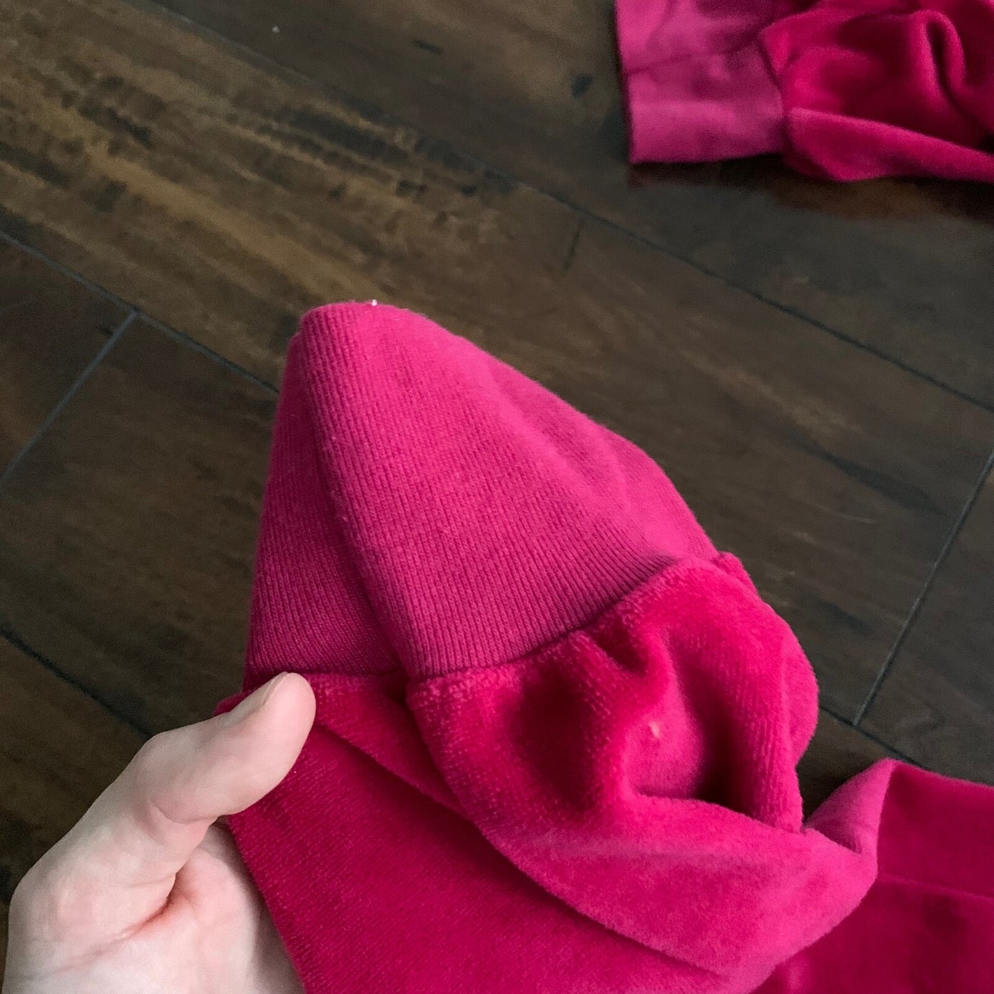 Vintage 80s Women's Pink Red Poly Jumpsuit Jumper 2pc Medium Juicy