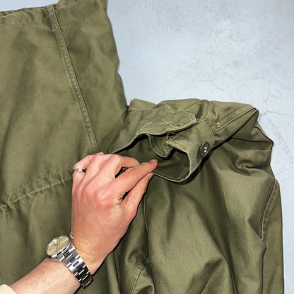 Vintage US Army Military OG 107 M-1951 Field Coat Jacket Mens Size M M65 1957