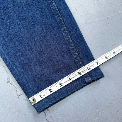 Levis 605 Vintage LVC Orange Tab Slim Blue Med Wash Y2K 36x34 Jeans Act 36x32