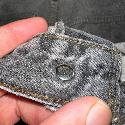 Levis 501 Vintage 90s USA XX Straight Leg Jeans Gray Light Wash 38x30 Act 36x29